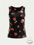 Nine West Womens Blouse Pink Sheer Floral-Print, Size Small