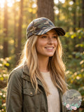 August Hat Company Camo-Print Baseball Cap