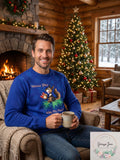 Alex Stevens Mens Play with My Nuts Ugly Christmas Sweater