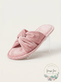 Charter Club Twisted Open-Toe Slippers