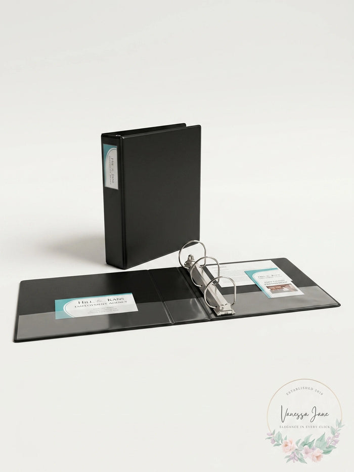 2-Pack Avery Durable Ring Binder with Two Booster EZD Rings, 11 x 8.5