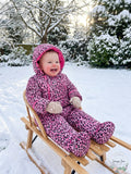 Wippette Baby Girls Cheetah Pram 6-9M Pink