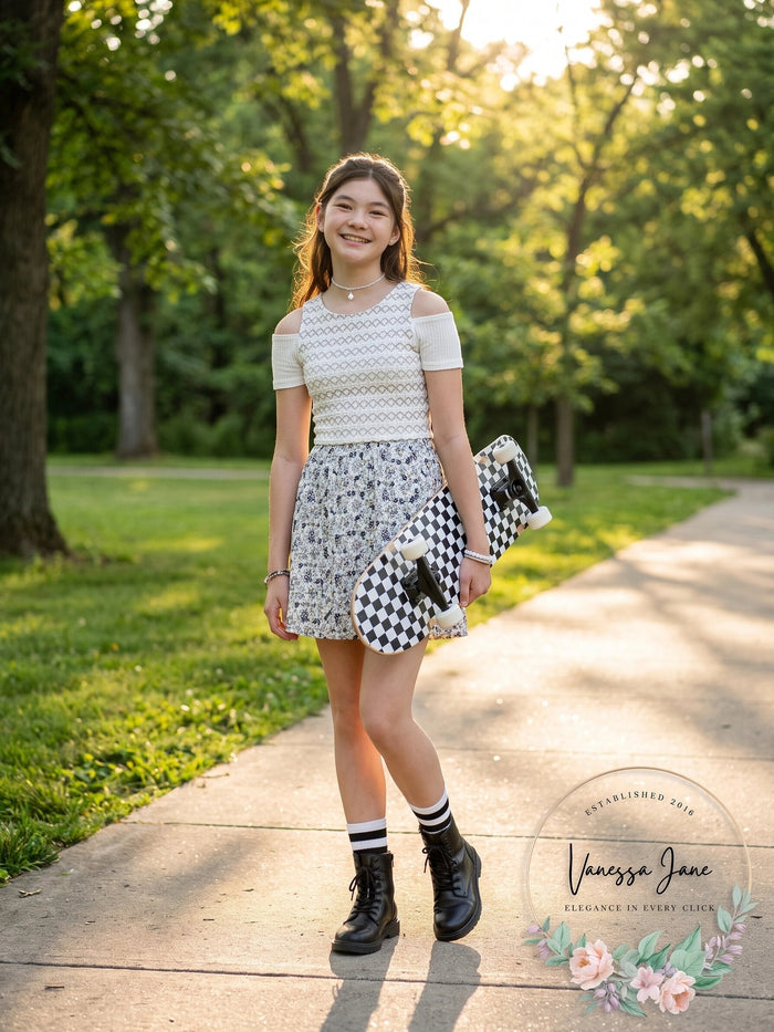 Epic Threads Girls Smocked Floral-Print Dress