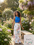 City Studios Juniors Satin Crop Top
