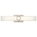 Kichler Bordeaux Linear Bath 22 LED Polished Nickel