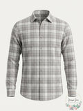 Club Room Mens Briston Plaid Stretch Shirt, Size 3XL