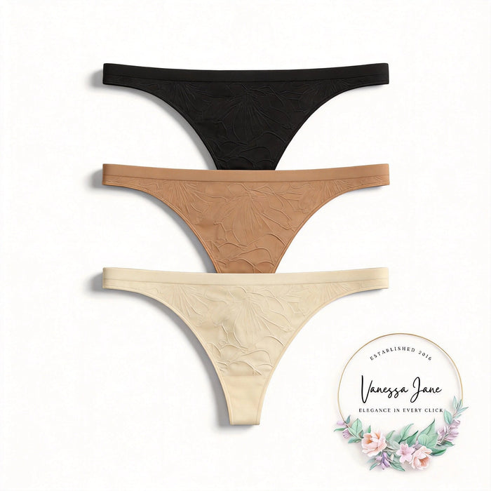 Honeydew Womens Keagan Thong, Pack of 3 , Size Large