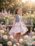Speechless Big Girls Sleeveless Dress With Shrug, Size 14