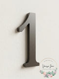 Baldwin Estate House Numbers, Choose Number/Finish