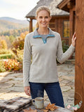 Mountain Khakis Women's Pop Top Pullover, Size Large