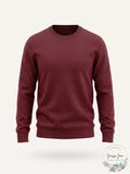 Original Penguin Tuck Stitch Sweater, Tawny Port, Size Large