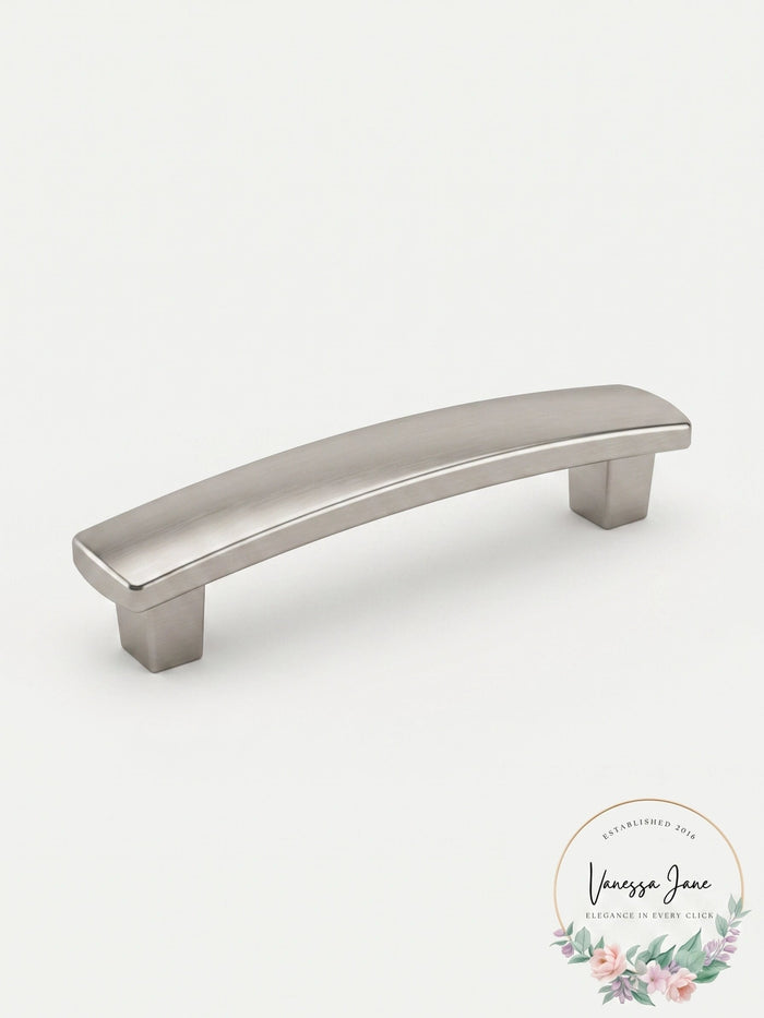 Lot of 2 Baldwin 4357150 Severin Cabinet Pull in Satin Nickel