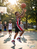 Jordan Little Boys Rise Colorblocked Shorts