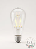 Progress Lighting Single 7 Watt Dimmable ST19 Medium (E26) LED Bulb