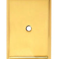 Alno A610-38 Traditional 2-1/4 Long Escutcheon Backplate for Cabinet Knob
