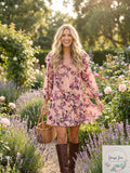 Free People Womens Sunbaked Swing Dress, Small