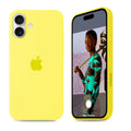 iPhone Silicone Case (Flash Yellow)