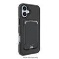 iPhone 16 Plus Rugged Wallet Case with Kickstand - MagSafe, Card Holder | Raider Series