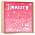 January Birthday Necklace, Multiple Styles Necklace