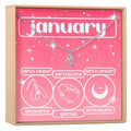 January Birthday Necklace, Multiple Styles Necklace