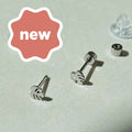 Flat Back Teeny Tiny Monstera Deliciosa Plant Studs