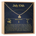 July 10th Cancer Necklace