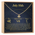 July 16th Cancer Necklace