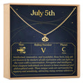 July 5th Cancer Necklace