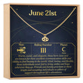 June 21st Cancer Necklace