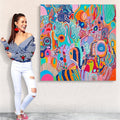 Canvas Print: "Kaleidoscopic Voyage III"