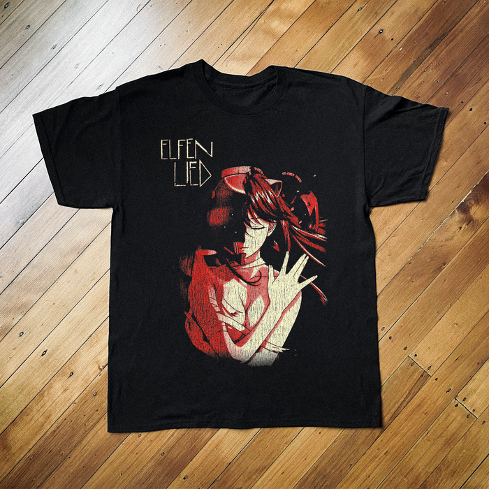 02 Elfen Lied Black T-Shirt