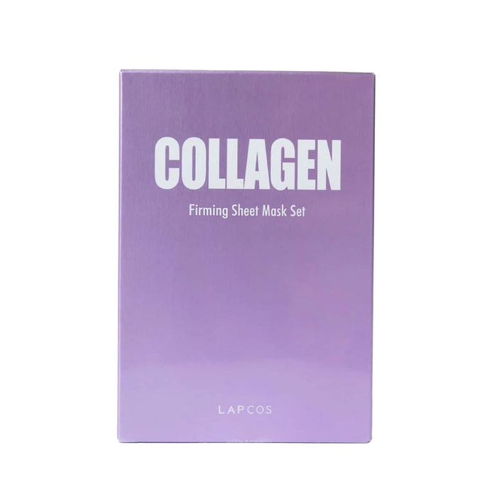 LAPCOS Daily Collagen Firming Facial Skin Mask 5 Pack - Korean Mask
