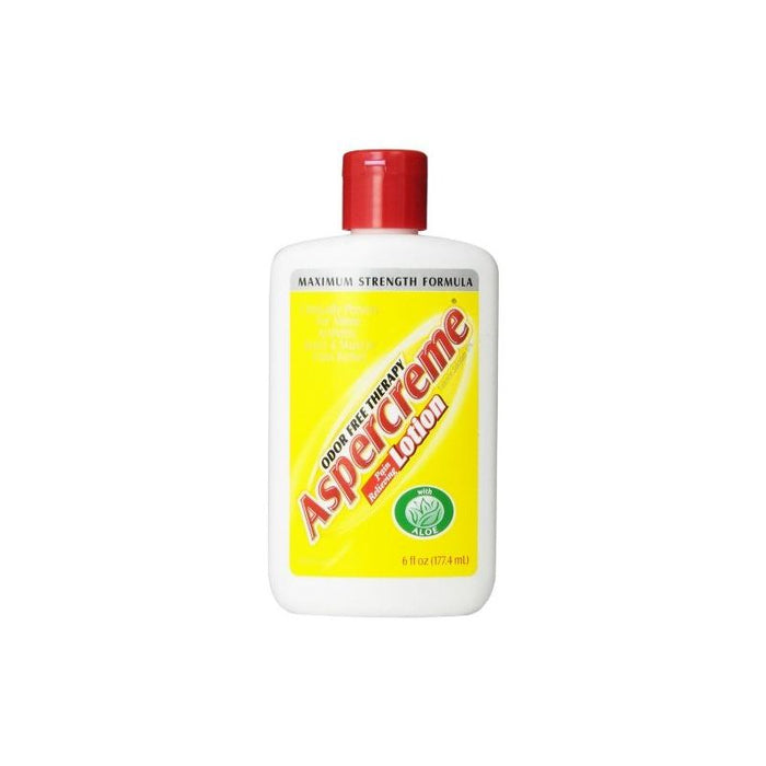 Aspercreme Pain Relieving Lotion With Aloe 6 Oz