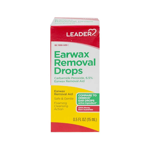 Leader Ear Drops Wax  Removal Drops 0.5 Oz