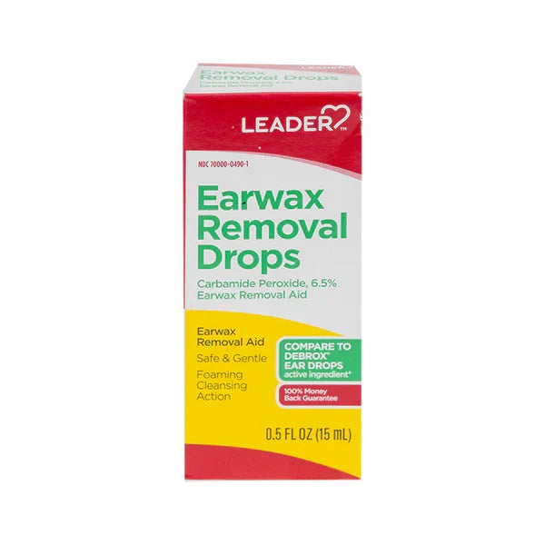 Leader Ear Drops Wax  Removal Drops 0.5 Oz