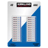 Kirkland Signature Alkaline AAA Batteries, 48-count