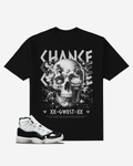 G West Last Skull Oversized T-Shirt Mens