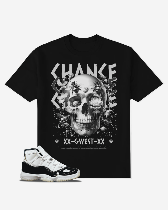 G West Last Skull Oversized T-Shirt Mens
