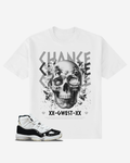 G West Last Skull Oversized T-Shirt Mens