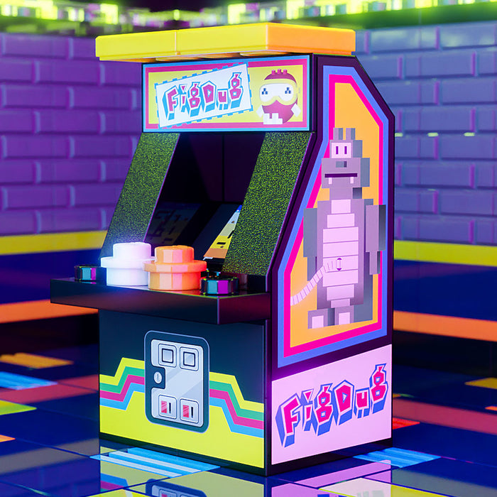 Fig Dug Classic Arcade Machine