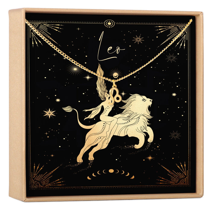 Leo Zodiac Deity Necklace