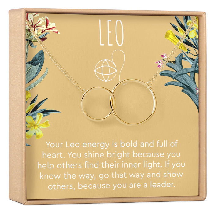Leo Zodiac Gift Necklace