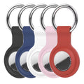 Merchsection Silicone AirTag Holder with Carabiner Keychain