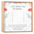 Long Distance Friendship Earrings