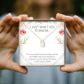 Long Distance Friendship Lock Necklace