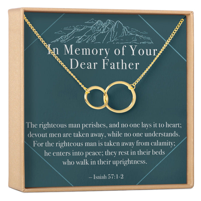 Loss of Father Necklace, Multiple Styles Necklace