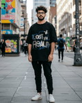 G West Lost In Reality Oversized Men's T-Shirt