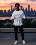 G West Lost In Reality Oversized Men's T-Shirt
