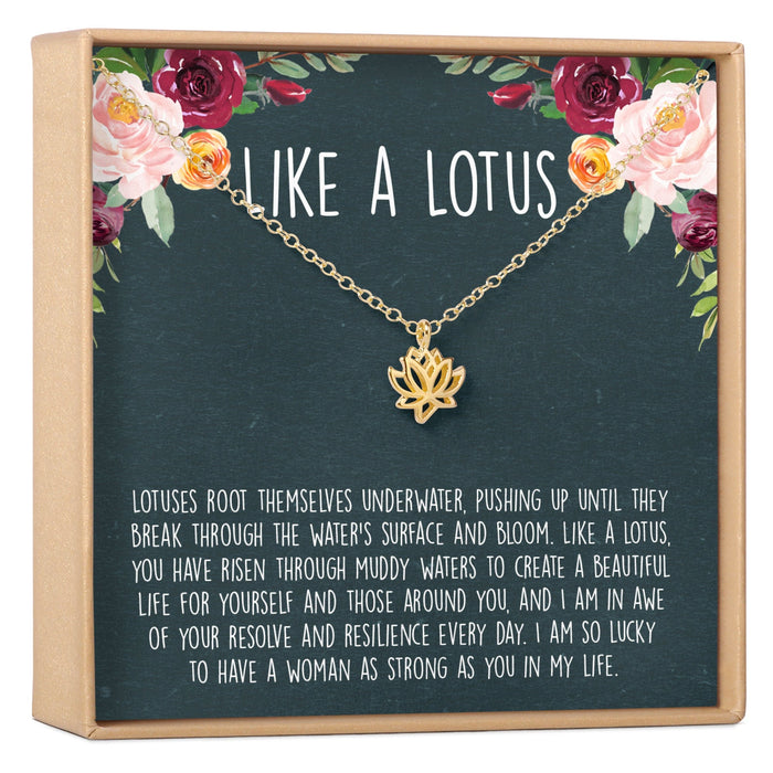 Lotus Necklace