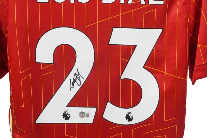 Luis Diaz Signed Liverpool Nike Authentic Jersey Beckett Hologram